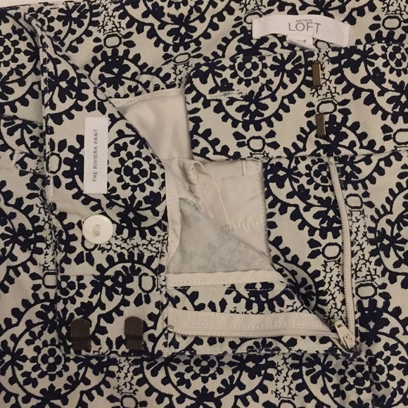 LOFT Riviera Pant, Size 4 - Picture 4 of 5